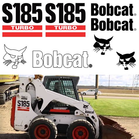 bobcat skid steer decals